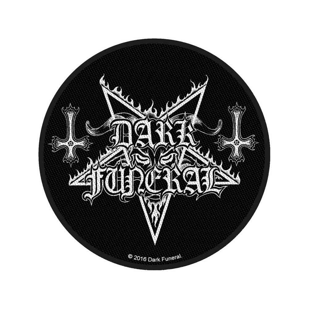 Dark Funeral - Circular Logo Patch - Schwarz